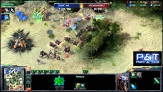 HD551 DeMusliM vs Showtime  TvP  Starcraft 2 Replay FR [upl. by Temirf]