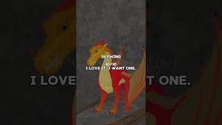 Rating different FLEDGLING roars  Game Wings of Fire on Roblox  roblox wof wingsoffire [upl. by Harad3]