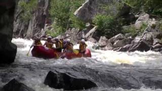 Maine Whitewater Rafting Penobscot River [upl. by Aeel]