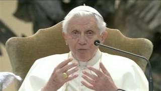 Pope Benedict XVI speaks to priests of Rome about Vatican II English translation [upl. by Secundas148]