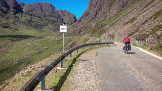 Cycling the Bealach an Ba Applecross Pass  Scotland UK [upl. by Schafer]