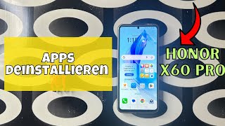 Honor X60 Pro  Apps löschen  Apps deinstallieren • 📱 • 🔲 • 🚮 • Anleitung [upl. by Trenna]