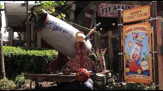 Barnstormer Ride At Magic Kingdom [upl. by Analem653]