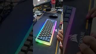 DZ60v3  Switch durock T1 sound test [upl. by Ecidnacal]