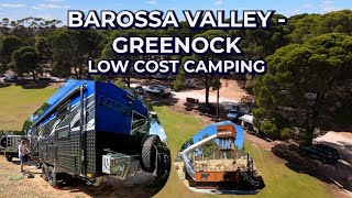 Low Cost Barossa Valley Greenock Caravan Site Must do in South Australia [upl. by Kirstin]