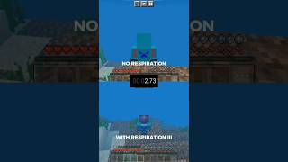 Respiration 3 Vs No Respiration  Minecraft [upl. by Franklin]