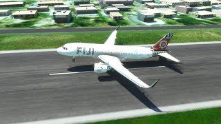 Fiji Airways Sky Show ✈️ Epic Takeoff from Funafuti Airport Tuvalu in MSFS 2020 [upl. by Lynea]