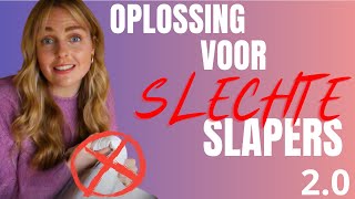 De BESTE OPLOSSING voor alle SLECHTE slapers [upl. by Elise]