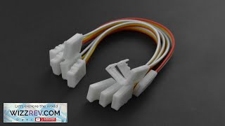 3Pin LED Strip Connector Cable 5PCS Review [upl. by Annuaerb]