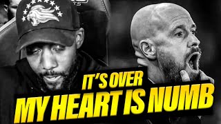 ITS OVER MY HEART IS NUMB 😭 TEN HAG CATFISHED ME  Manchester United 13 Brighton RANTS REACTS [upl. by Enymsaj186]