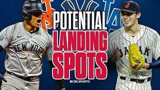 POTENTIAL landing spots for Juan Soto Roki Sasaki WHO has the best chance for the two STARS [upl. by Frymire580]