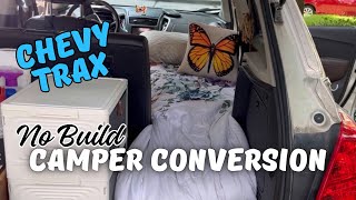 Small SUV Camper Conversion  Chevy Trax 2nd Layout [upl. by Zorana]