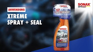 Anwendung SONAX XTREME SpraySeal [upl. by Aiduan821]