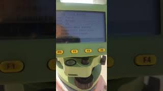 How to set Total station leica ts 02 plus [upl. by Fesuy667]