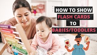 How to show FlashCards to baby  Importance of FlashCards in Right Brain Education for Babies [upl. by Trebmal]