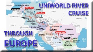 Uniworld River Cruise Through Europe [upl. by Teodor]