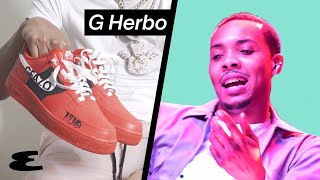 G Herbo Walks Through His Shoe Collection  Curated  Esquire [upl. by Oderf]