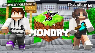 How to Win 10000 in Minecraft Monday ft Valkyrae [upl. by Ernald722]