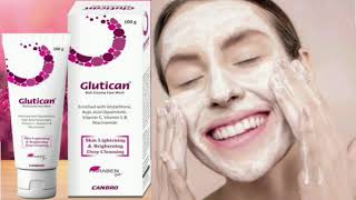 GluticanRich Creamy Face Wash PARABEN CANBRO [upl. by Martha32]