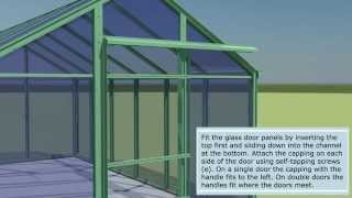 Tradition 6 8 amp 10 Greenhouse Assembly Instructions [upl. by Soule]