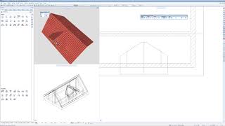 Allplan 201617 Tutorial  U12 rysowanie dachów uzupełnienie [upl. by Metzger657]