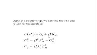 Single Index Model [upl. by Imtiaz102]