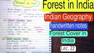 Forest in India  Tropical Evergreen Deciduous Montane Forest  Lec 22  An Aspirant [upl. by Toddie]