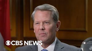 Georgia Gov Brian Kemp not planning to run in 2024 but always doors opening and closing [upl. by Gaulin795]