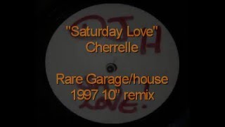 Saturday Love Cherrelle  1997 UK garage  house remix [upl. by Ahsenar504]