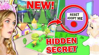 NEW Adopt Me Neighborhood Has A SECRET Roblox [upl. by Yekim]