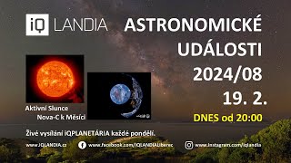 Astronomické události 202408 [upl. by Anoyi]