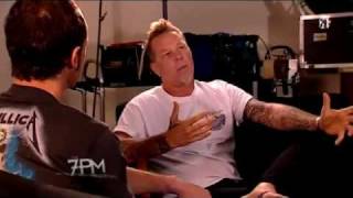 Metallica  James Hetfield  Interview Australia Nov 2010 [upl. by Coppinger446]