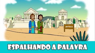 DESENHOS BÍBLICOS  ESPALHANDO A PALAVRA [upl. by Stag]