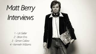 Matt Berry Interviews  s1 audio [upl. by Manas]