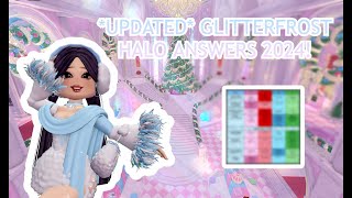 UPDATED GLITTER FOST HALO 2024 Answers Royale High Roblox [upl. by Prichard197]