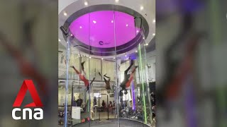 Singapore wins two golds one silver one bronze at World Indoor Skydiving Championships [upl. by Manaker]