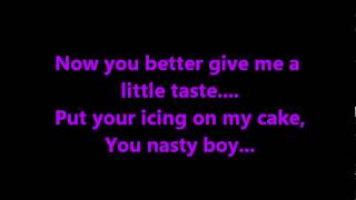 Nasty Naughty Boy by Christina Aguilera w Lyrics [upl. by Tomlinson]