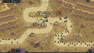 Kingdom Rush Frontiers  Dunes Of Despair  Heroic Mode  Veteran [upl. by Schnabel]