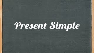 Present Simple Tense  English grammar tutorial video lesson [upl. by Suzann]