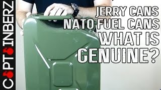 JerryNATO Fuel Cans What is Genuine [upl. by Drofdeb103]