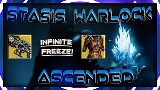 INFINITELY FREEZE everything with this STASIS Build Destiny 2 Warlock Build DIM LINK [upl. by Shien]