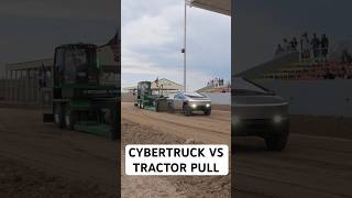 Will the Cybertruck survive a tractor pull [upl. by Nnaerb]