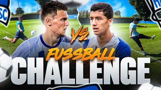 WIE GUT IST WUNDERKIND IBO MAZA👀🔥Fußballchallenge gegen FUTURESTAR⚽️ [upl. by Farrell711]