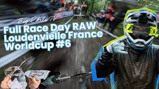 Loudenvielle Enduro WORLD CUP Race Day MUD FEST ALL STAGES raw [upl. by Anot565]