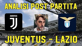 JUVENTUS LAZIO ANALISI POST PARTITA [upl. by Goldfarb]