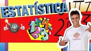 Estatística Básica  ModaMedianaMédiaEstatísticaEstatistica DescritivaEstatística Descritiva [upl. by Gosney177]