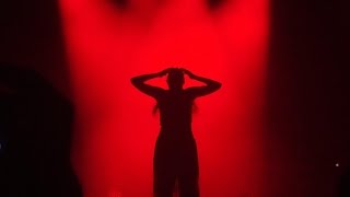 BANKS  Weaker Girl Live  Paris 080317 [upl. by Akenal]