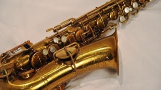 Buescher True Tone Alto Sax Demo [upl. by Lyell854]