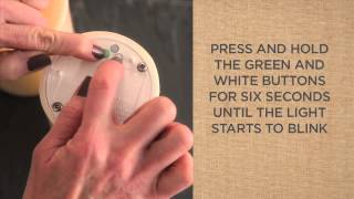 How to Set the Timer for Flameless Candles  Pottery Barn [upl. by Held]