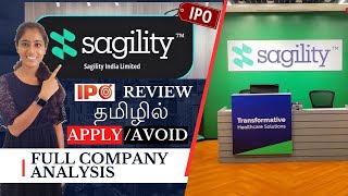 SAGILITY India Limited IPO Review Tamil  Company Full Analysis  GMP Details  SWOT Analysis Tamil [upl. by Foushee917]